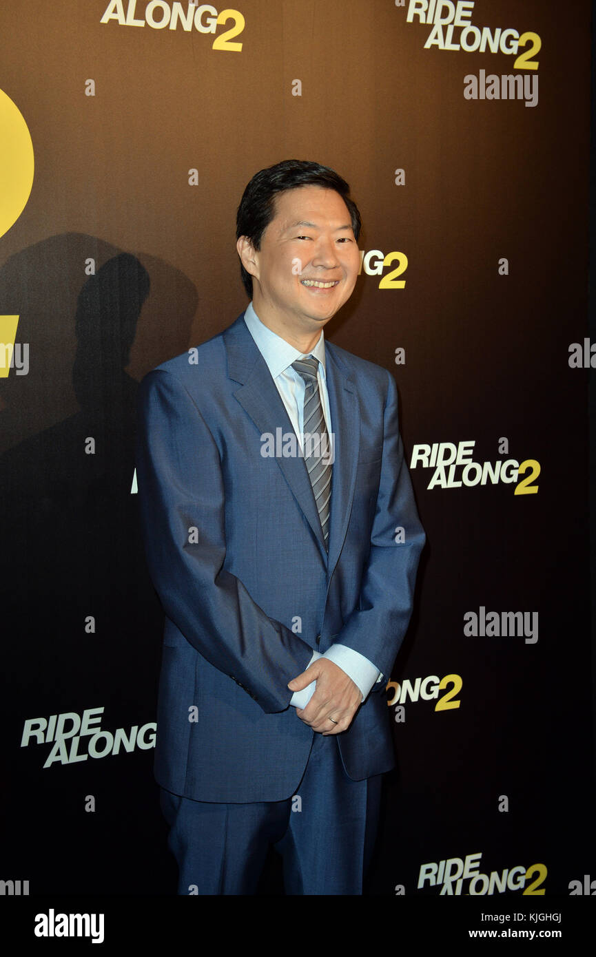 MIAMI BEACH, FL JANUARY 06 Ken Jeong attends World Premiere Of 'Ride