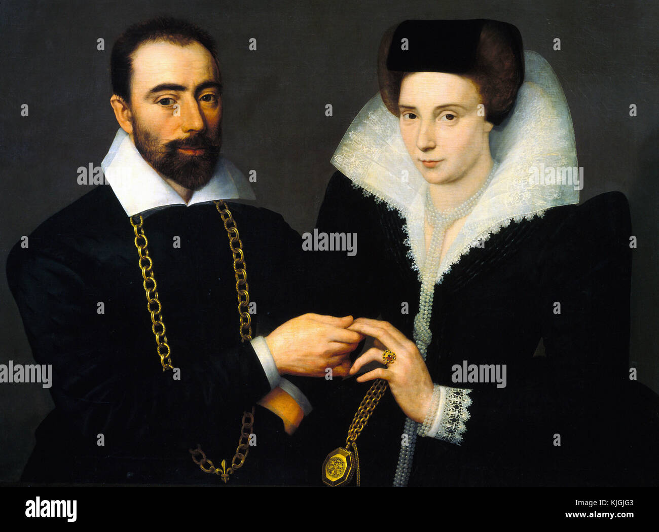 17th century portrait hi-res stock photography and images - Alamy