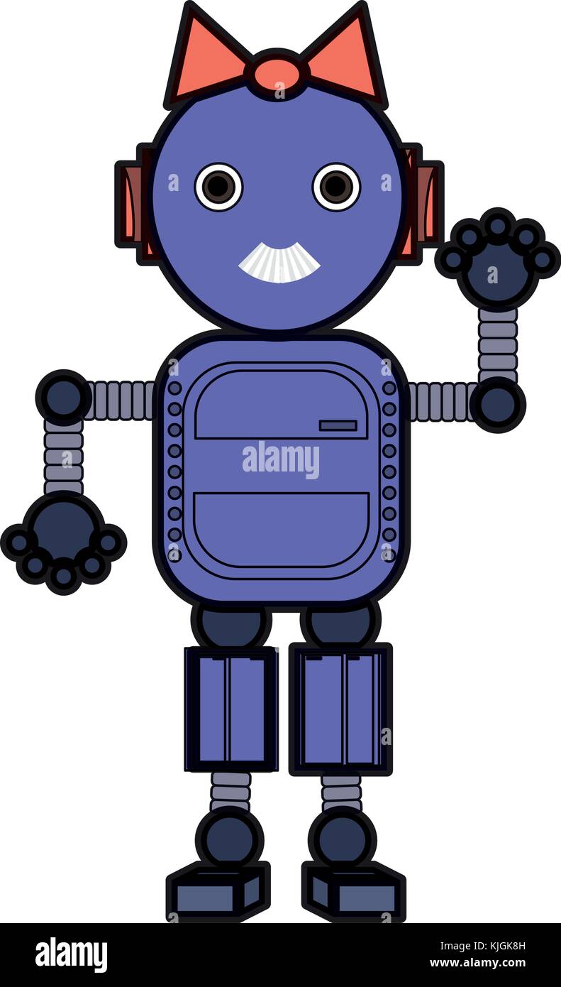 cartoon robot design Stock Vector Image & Art Alamy