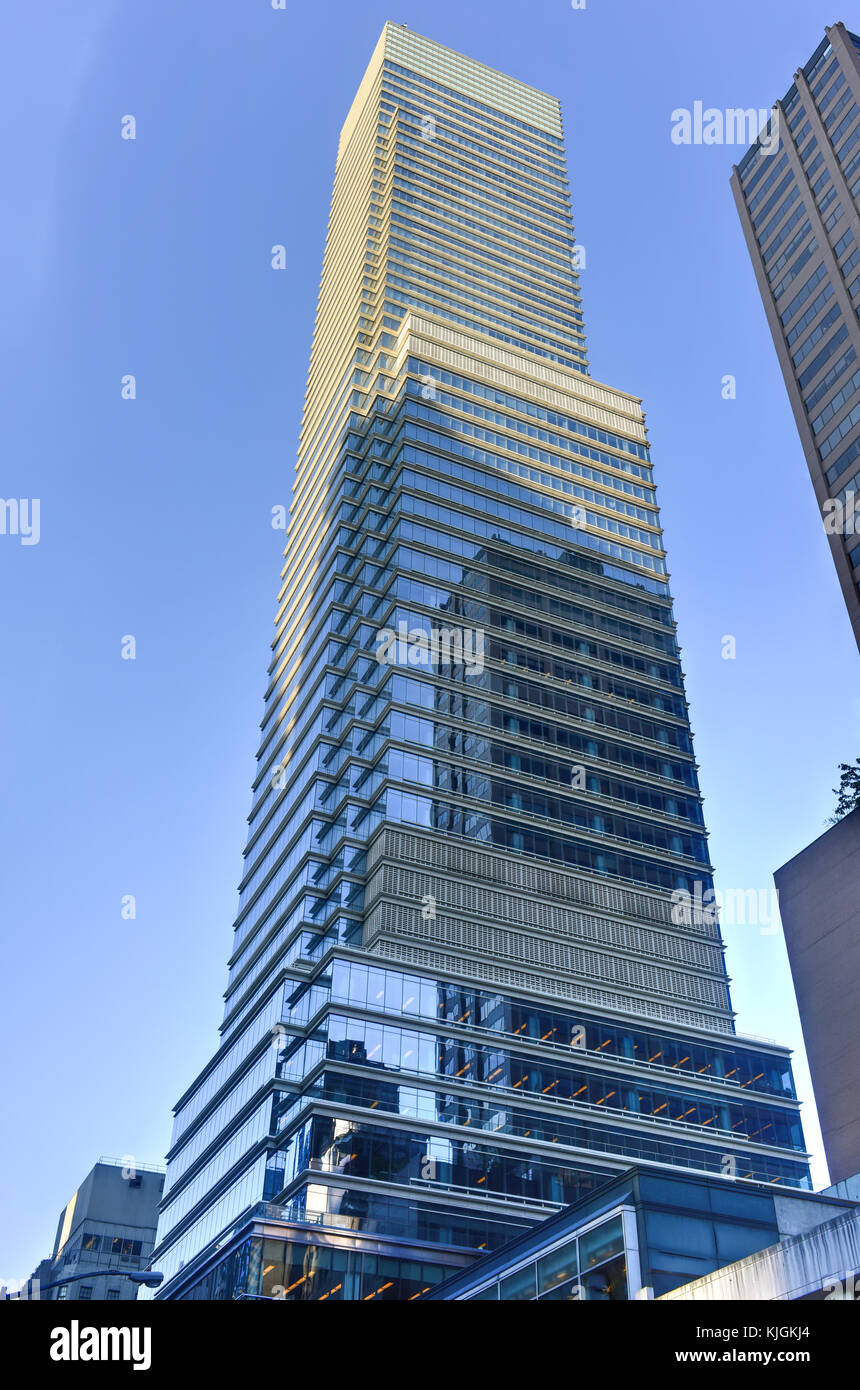 New York City - July 25, 2015: 731 Lexington Avenue is a