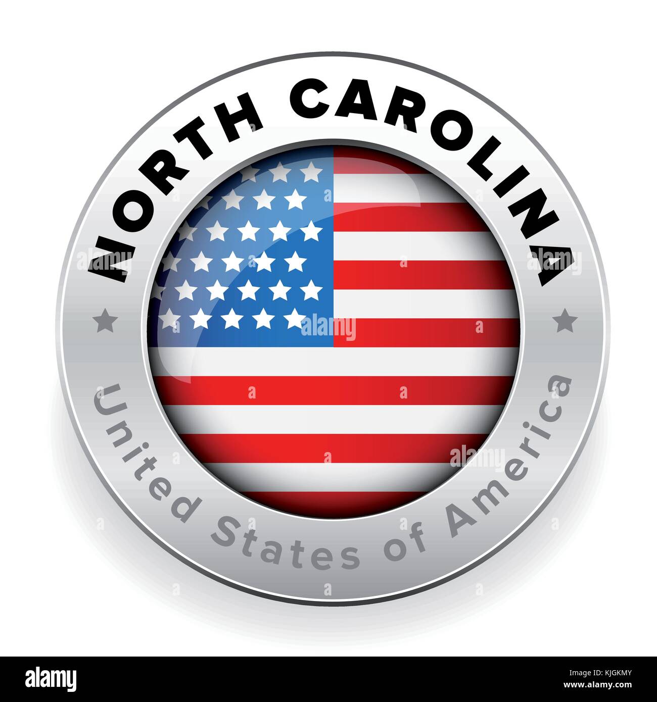 Vintage map of north carolina hires stock photography and images Alamy