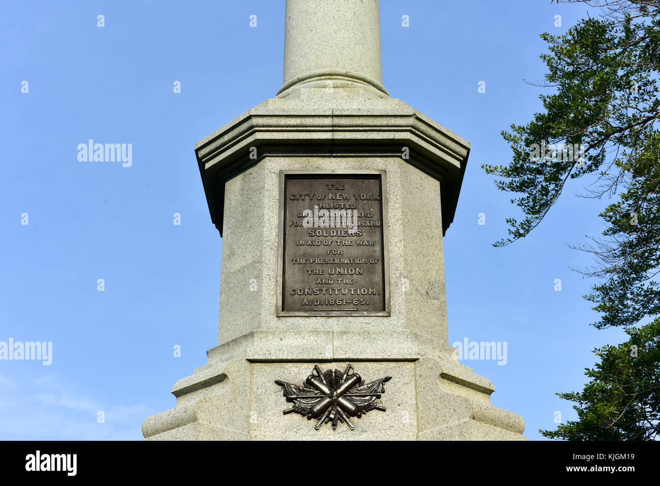 The Civil War Soldiers' Monument, erected only four years after the end