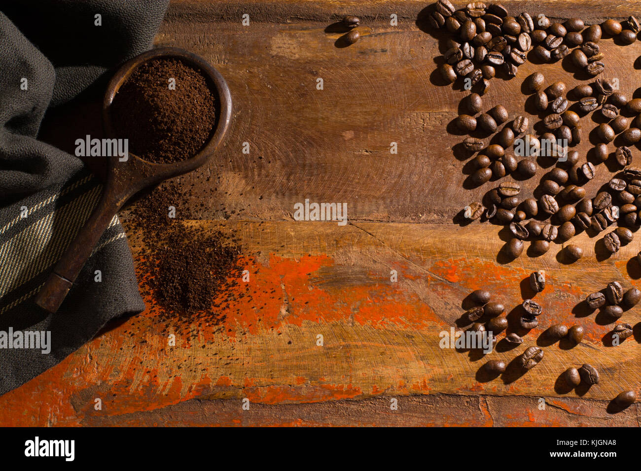 Pure ground coffee hi-res stock photography and images - Alamy