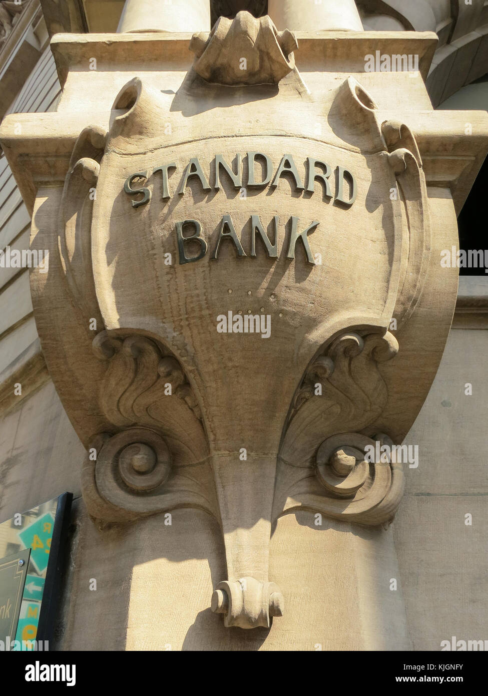 Johannesburg, South Africa - May 31, 2013: Standard Bank in Johannesburg, South Africa. Stock Photo