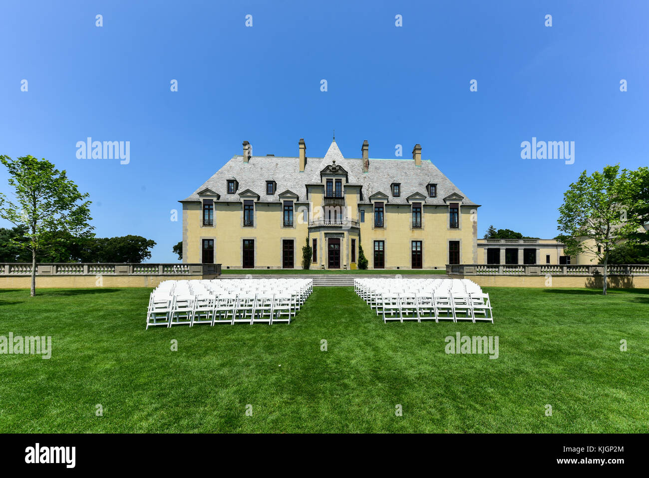 Oheka Castle in Huntington, New York. One of many among the Gold Coast