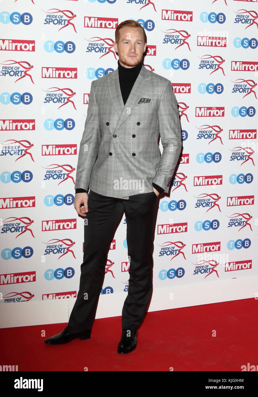Greg Rutherford Magazine London, UK. 22nd Nov, 2017. London, UK. Greg Rutherford at Daily Mirror ...