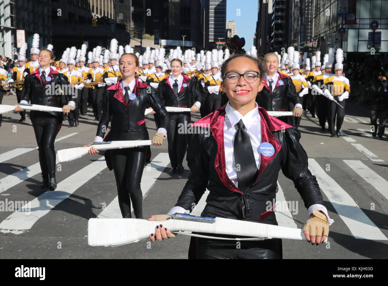 New York, USA. 23rd Nov, 2017. 2017 Macy's Parade - Macy's Thanksgiving Day Parade Credit: Itzik Roytman/Alamy Live News Stock Photo