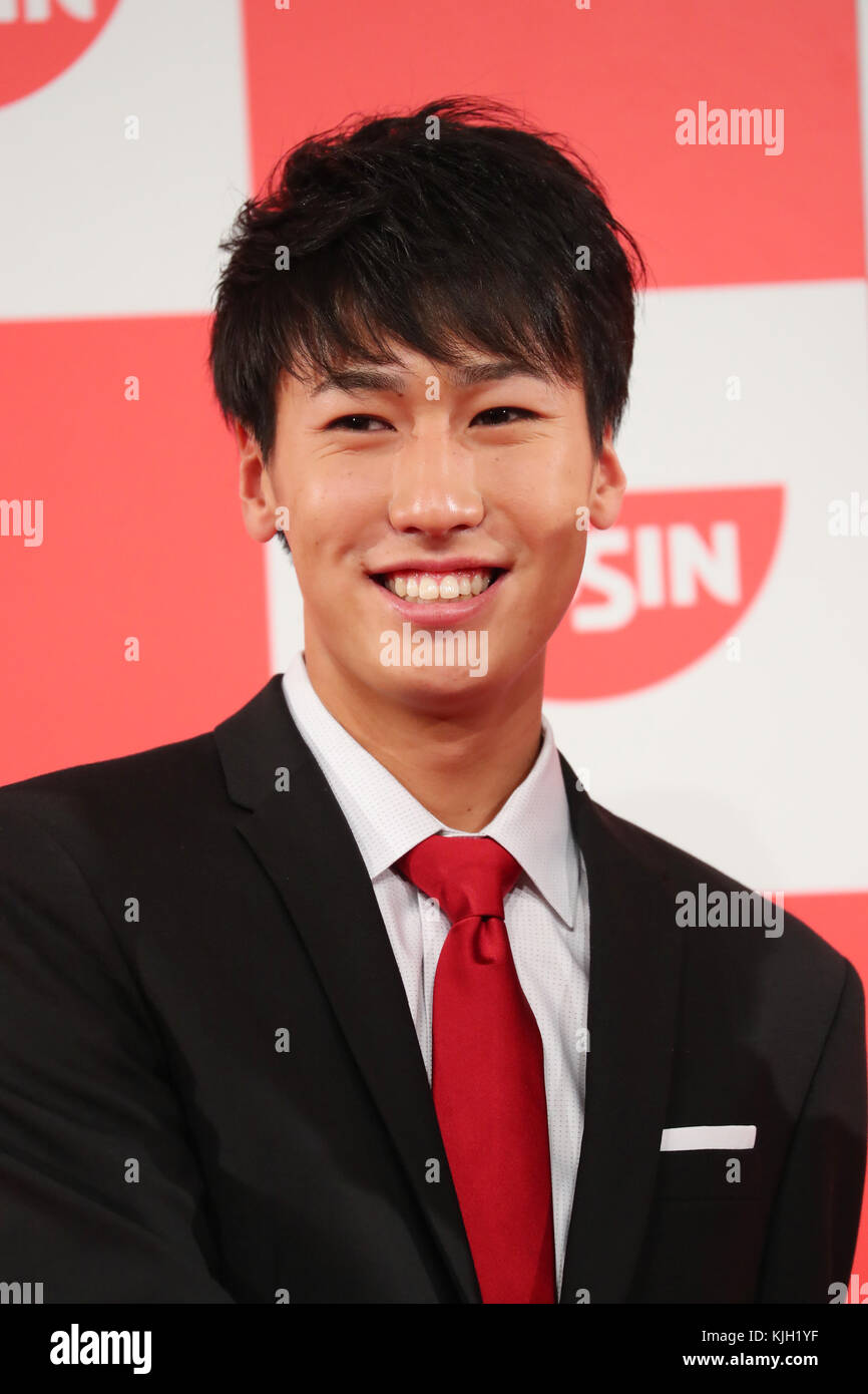 Tokyo, Japan. 24th Nov, 2017. Yosuke Watanuki Tennis : Yosuke Watanuki