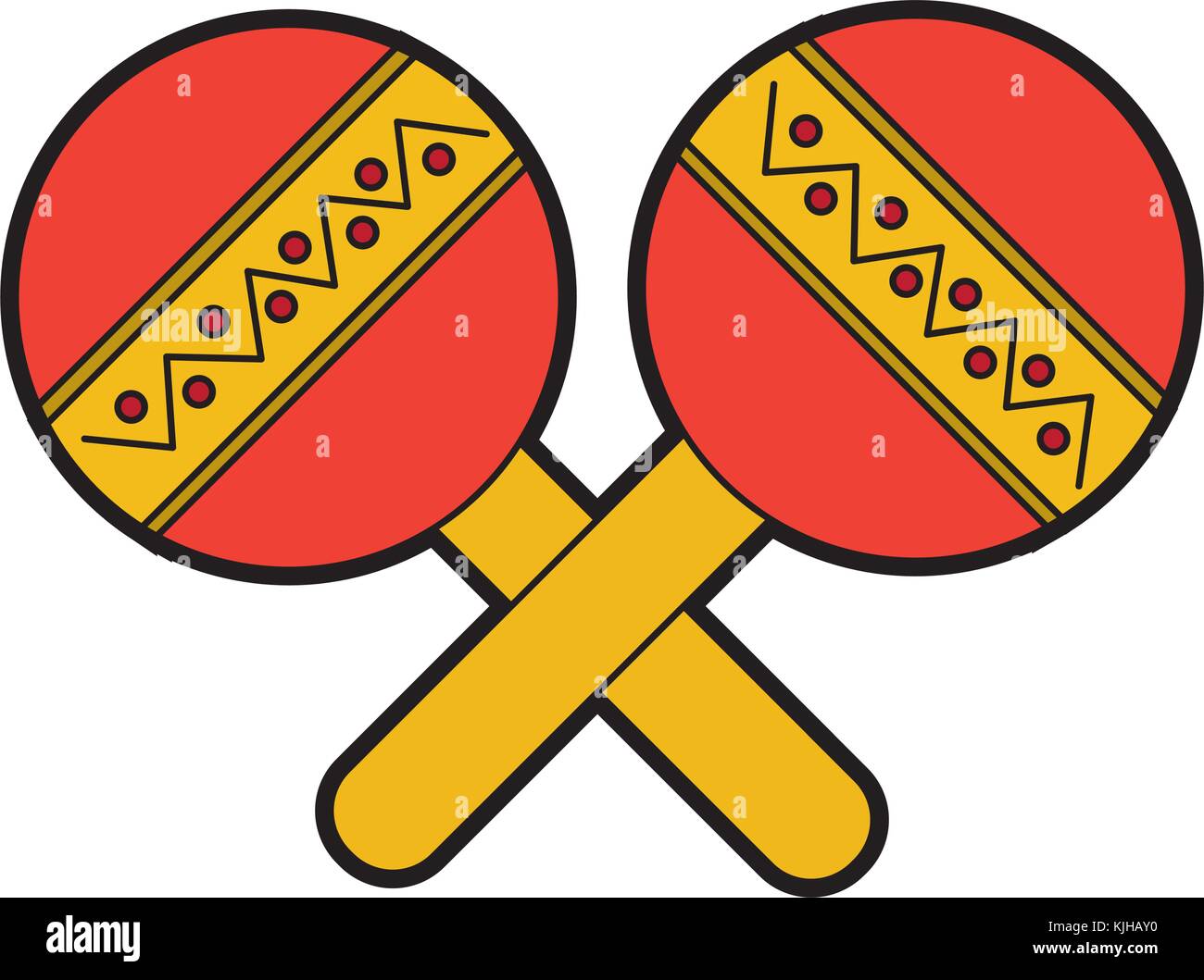 maracas musical instrument icon image Stock Vector Image & Art - Alamy