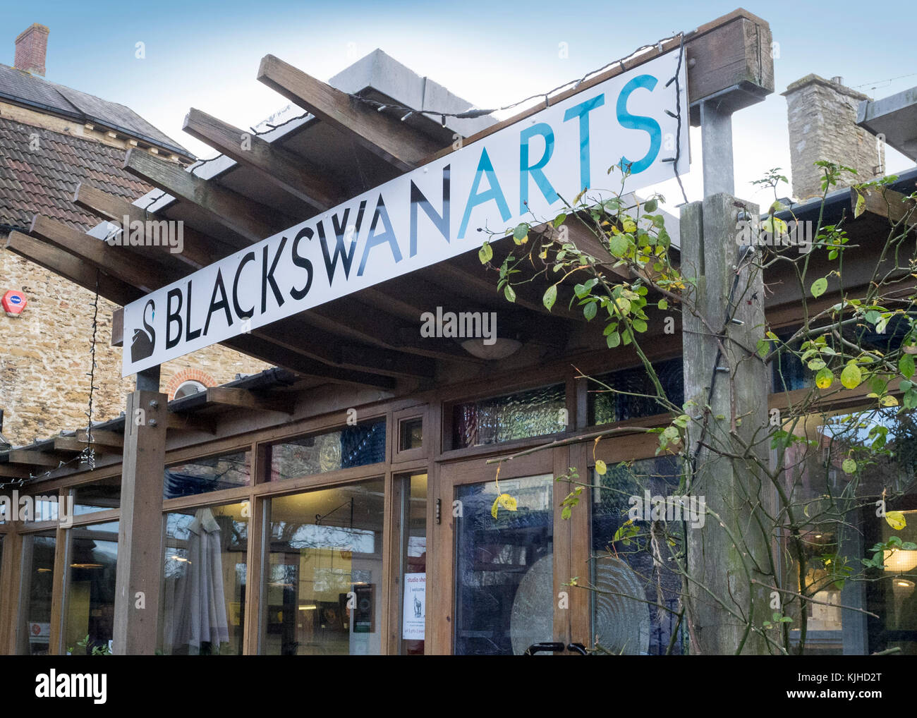 Black Swan Arts and Cafe, Frome, Somerset, England Stock Photo