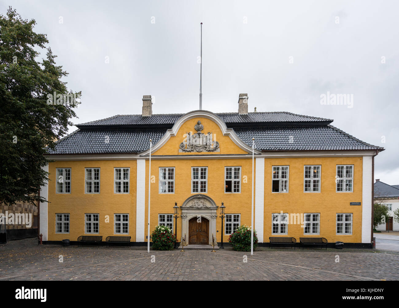 Town Hall in Denmark Stock Photo Alamy