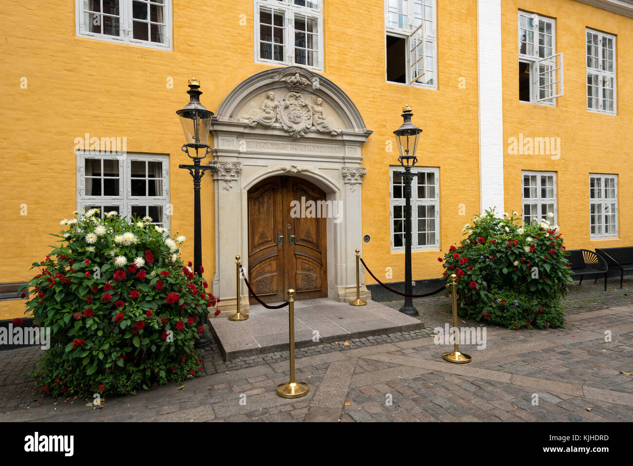 Town Hall in Denmark Stock Photo Alamy