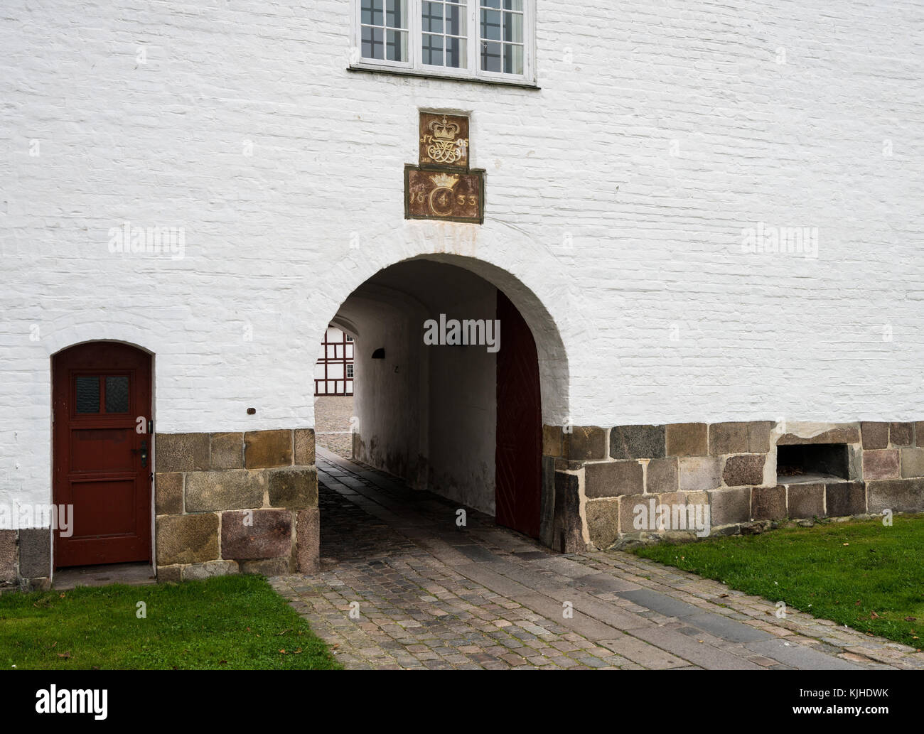 Aalborghus Castle in Aalborg, Denmark Stock Photo