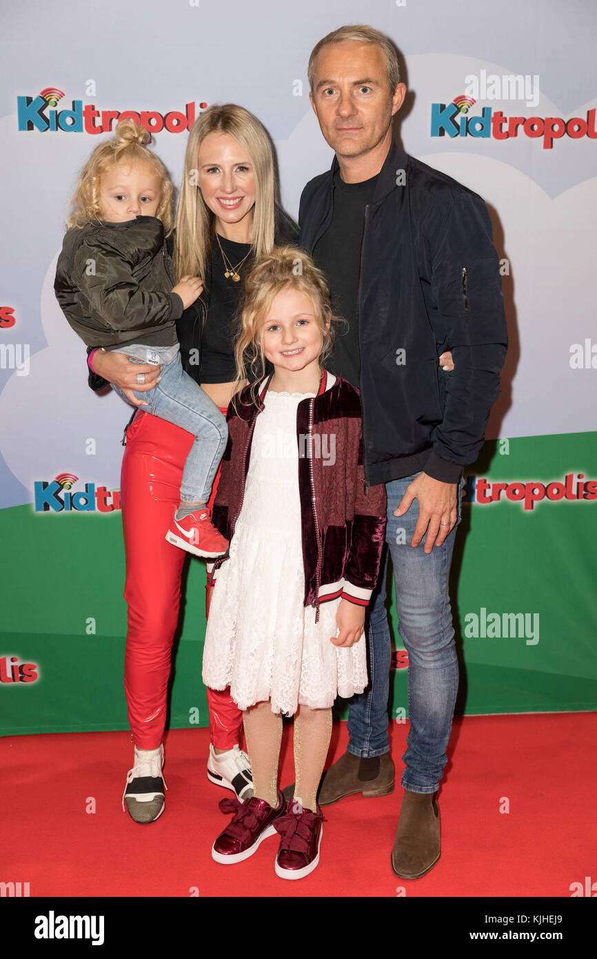 Kidtropolis 2017 at the ExCeL London  Featuring: Naomi Isted, Rocco Isted, Fleur Isted Where: London, United Kingdom When: 23 Oct 2017 Credit: Tom Nicholson/PinPep/WENN.com Stock Photo