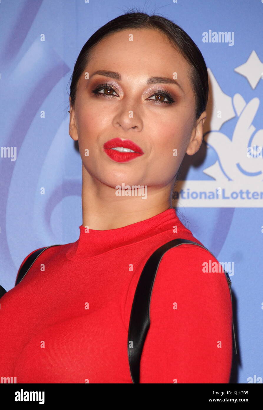 London, UK. Joe McFadden and Katya Jones at National Lottery Awards