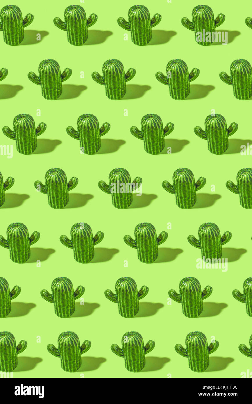 Cactus pattern background Stock Photo - Alamy