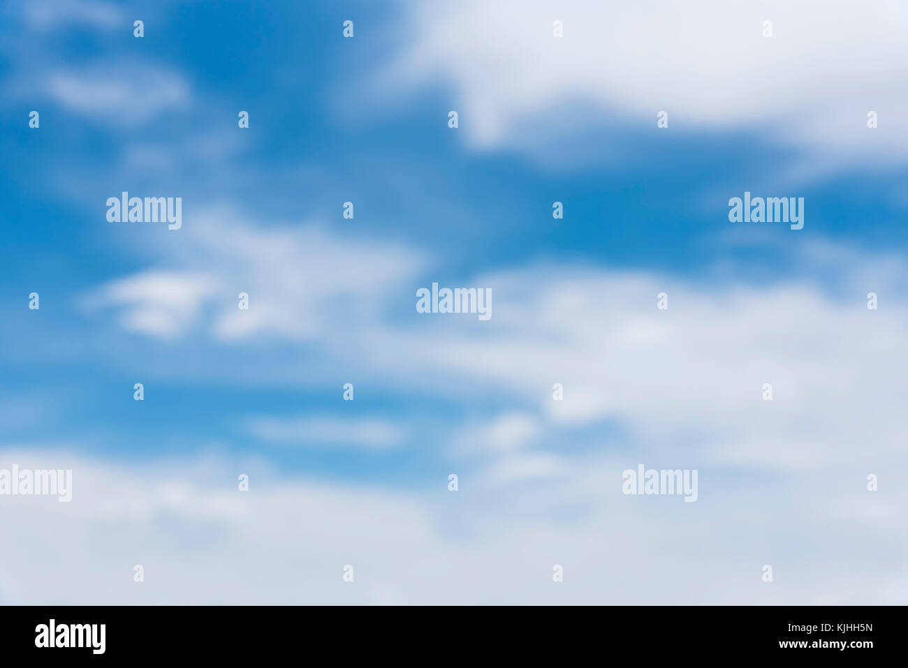 Blurred background, cloudy sky, place for the text Stock Photo