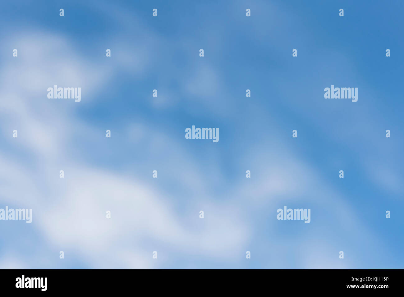 Blurred background, cloudy sky, place for the text Stock Photo