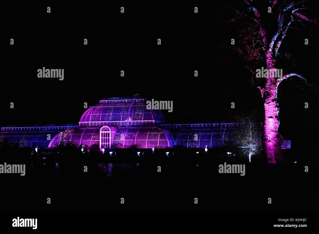 Christmas at Kew Stock Photo Alamy