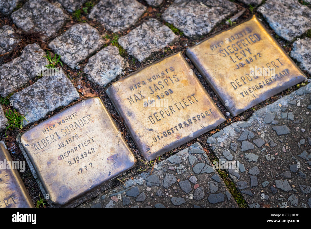 Stolpersteine hi-res stock photography and images - Alamy