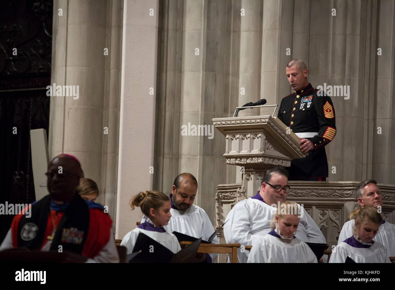 Sgt. Maj. Steven M. Burkett, Highest-ranking enlisted Marine at