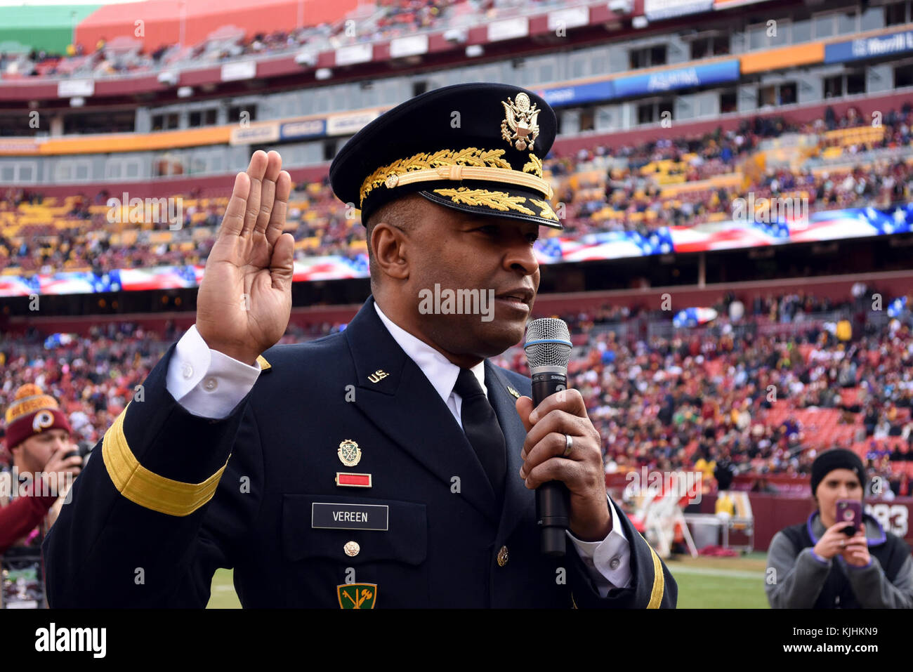 Redskins salute High Resolution Stock 