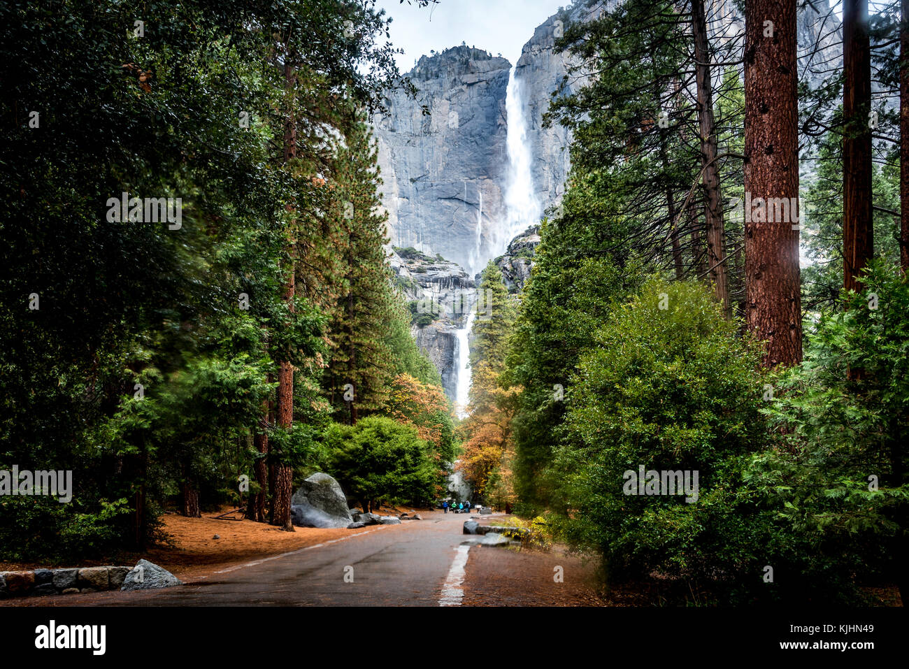 Landscape of Yosemite National Park, California Stock Photo