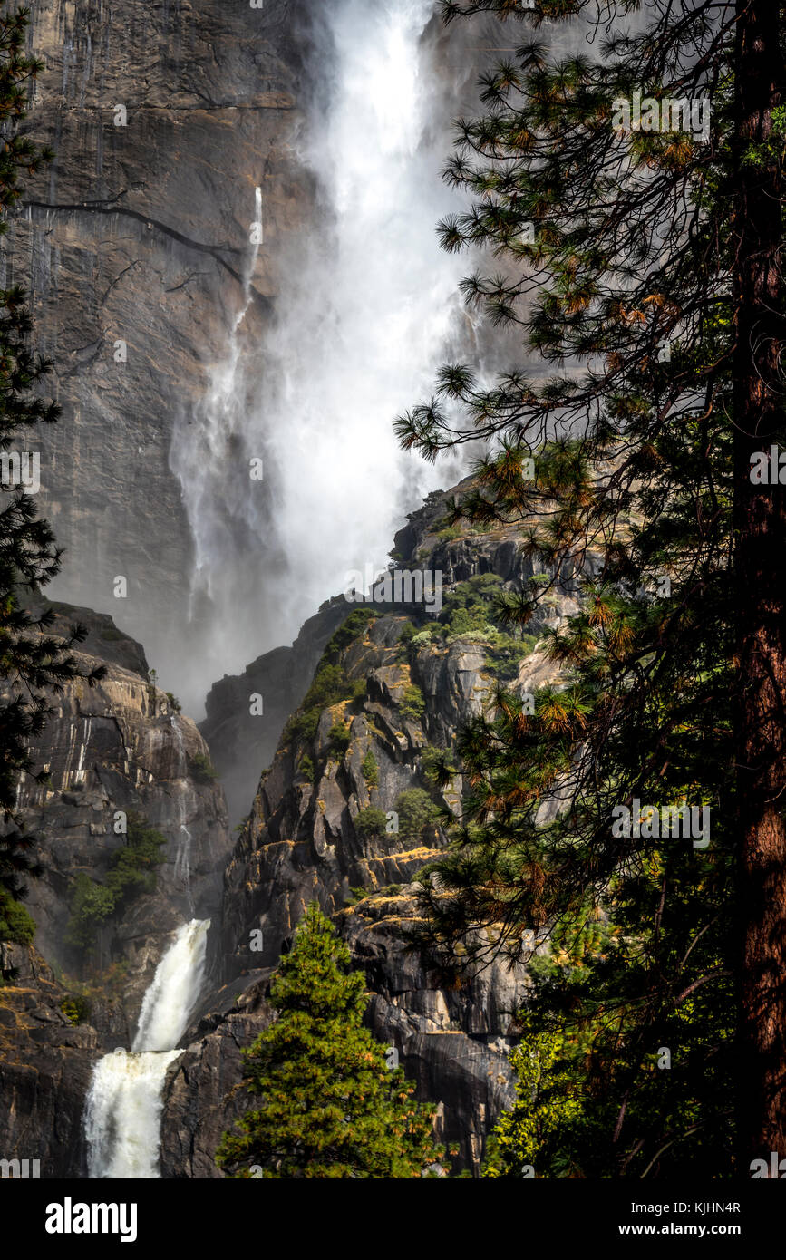 Landscape of Yosemite National Park, California Stock Photo