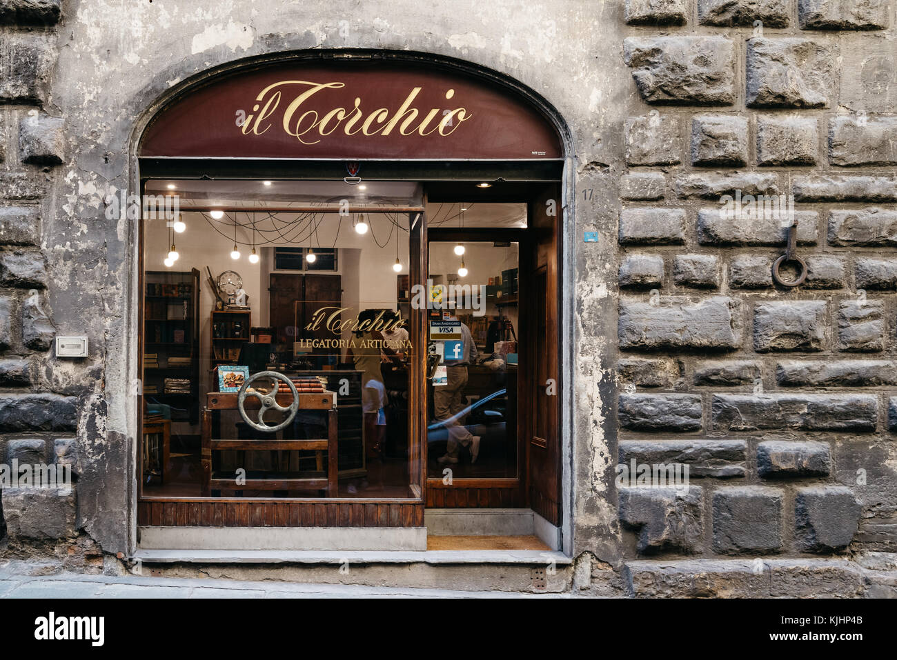 Old library storefront Stock Photo - Alamy