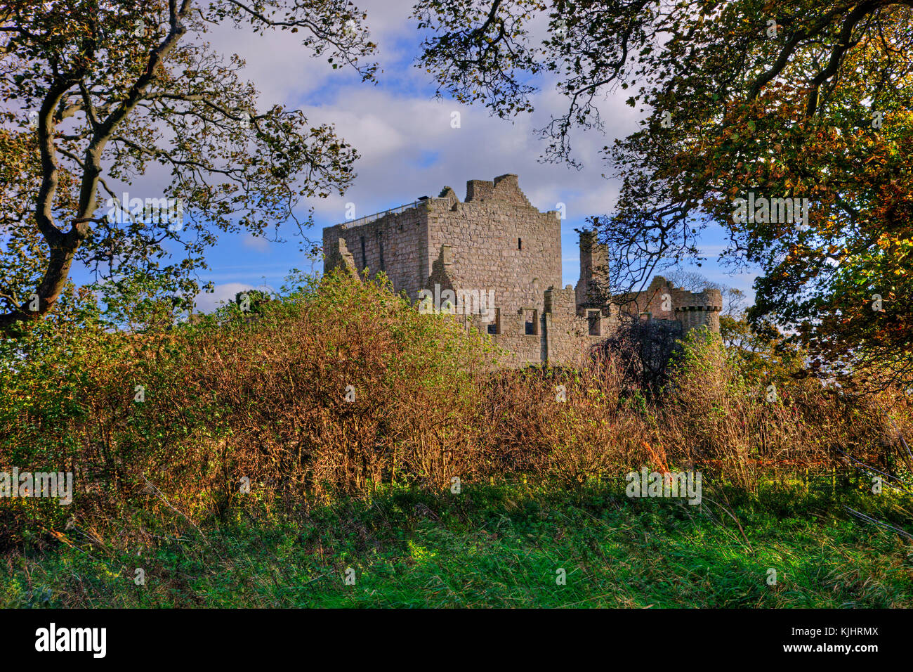 Craigmillar Castle, Edinburgh, Lothain, Scotland Stock Photo