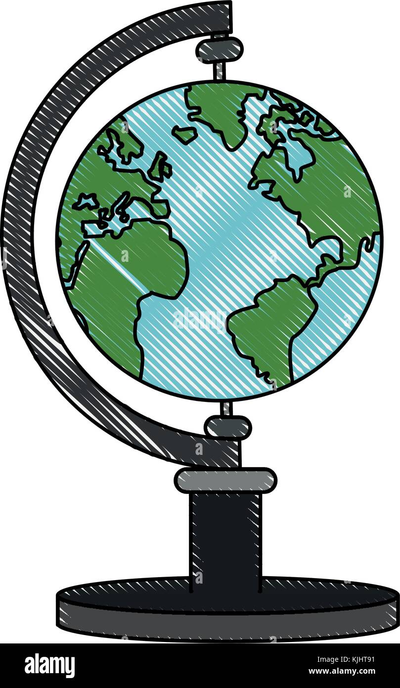 School world globe Stock Vector Image & Art - Alamy