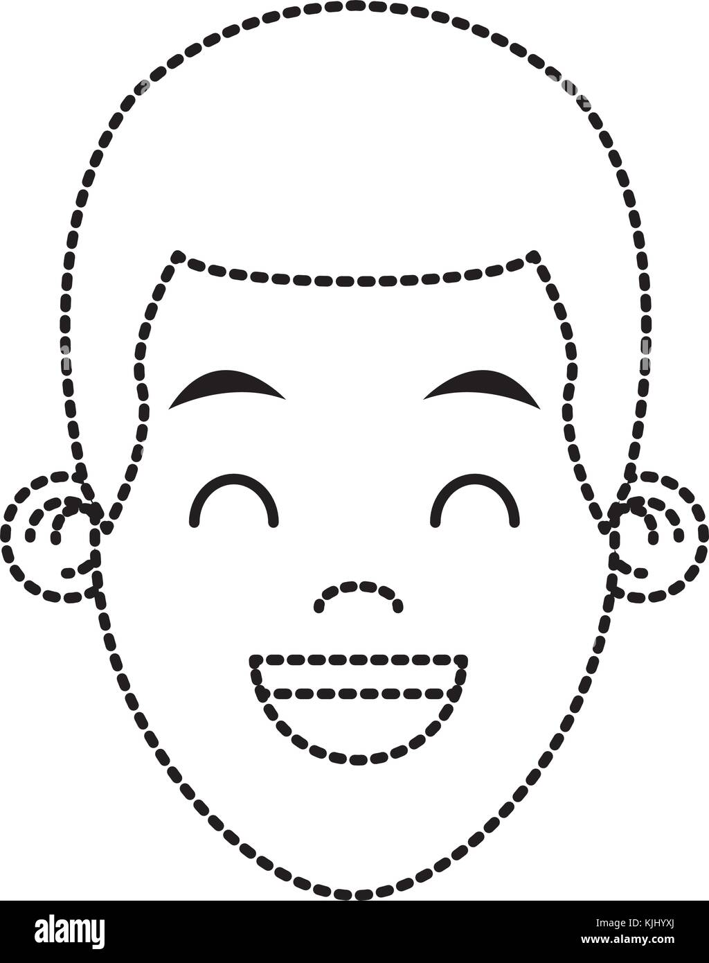 Boy smiling cartoon Stock Vector Image & Art - Alamy