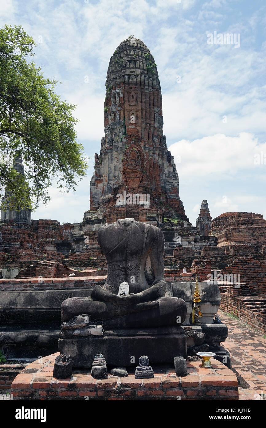 Ayutthaya thailand temple hi-res stock photography and images - Alamy