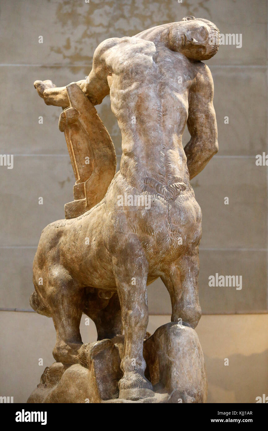 Centaur sculpture paris hi-res stock photography and images - Alamy