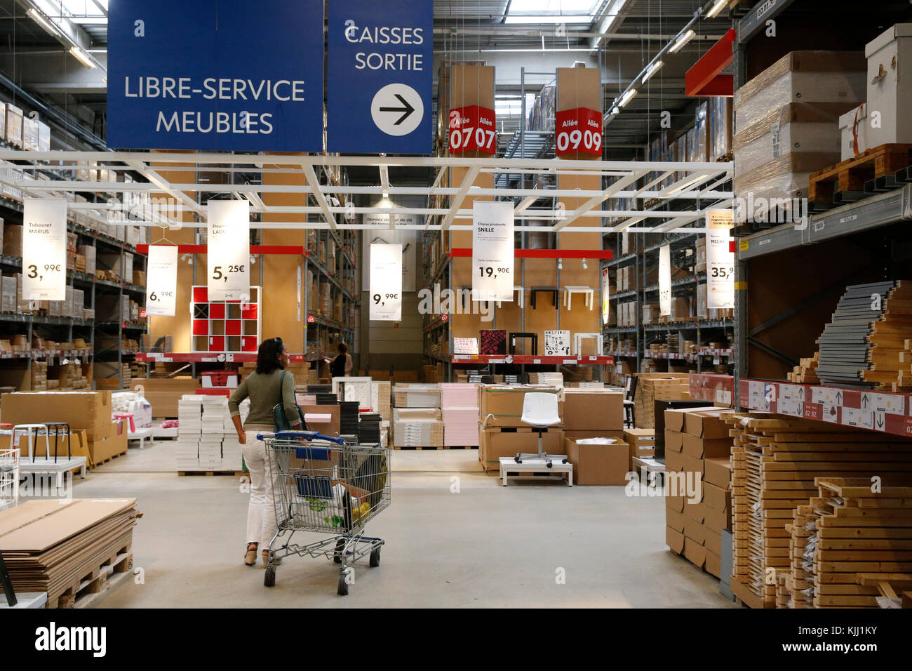 Ikea store. France Stock Photo Alamy