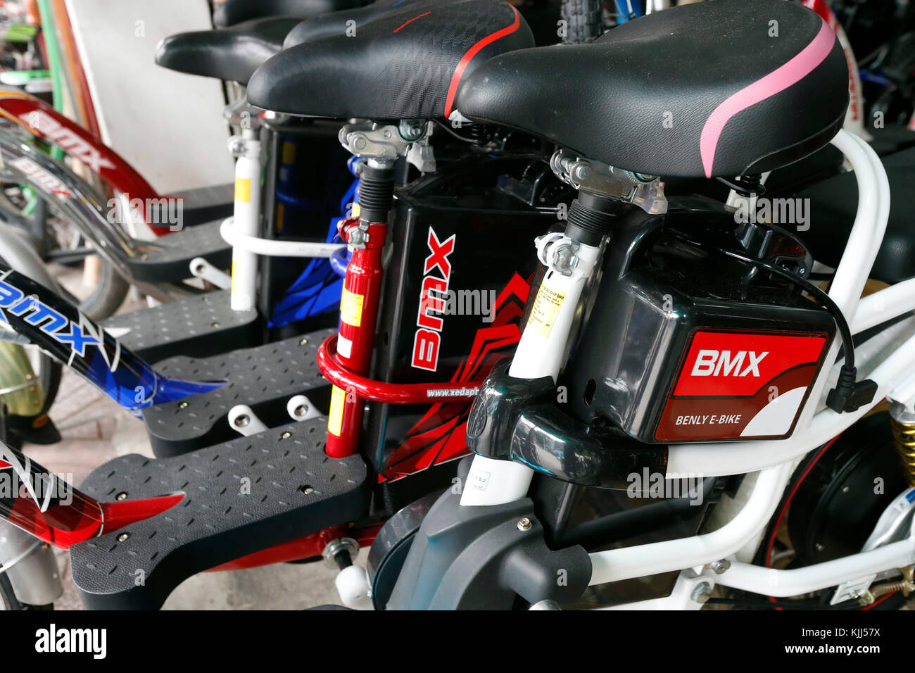 Electric Bicycle Shop. Ho Chi Minh City. Vietnam Stock Photo Alamy