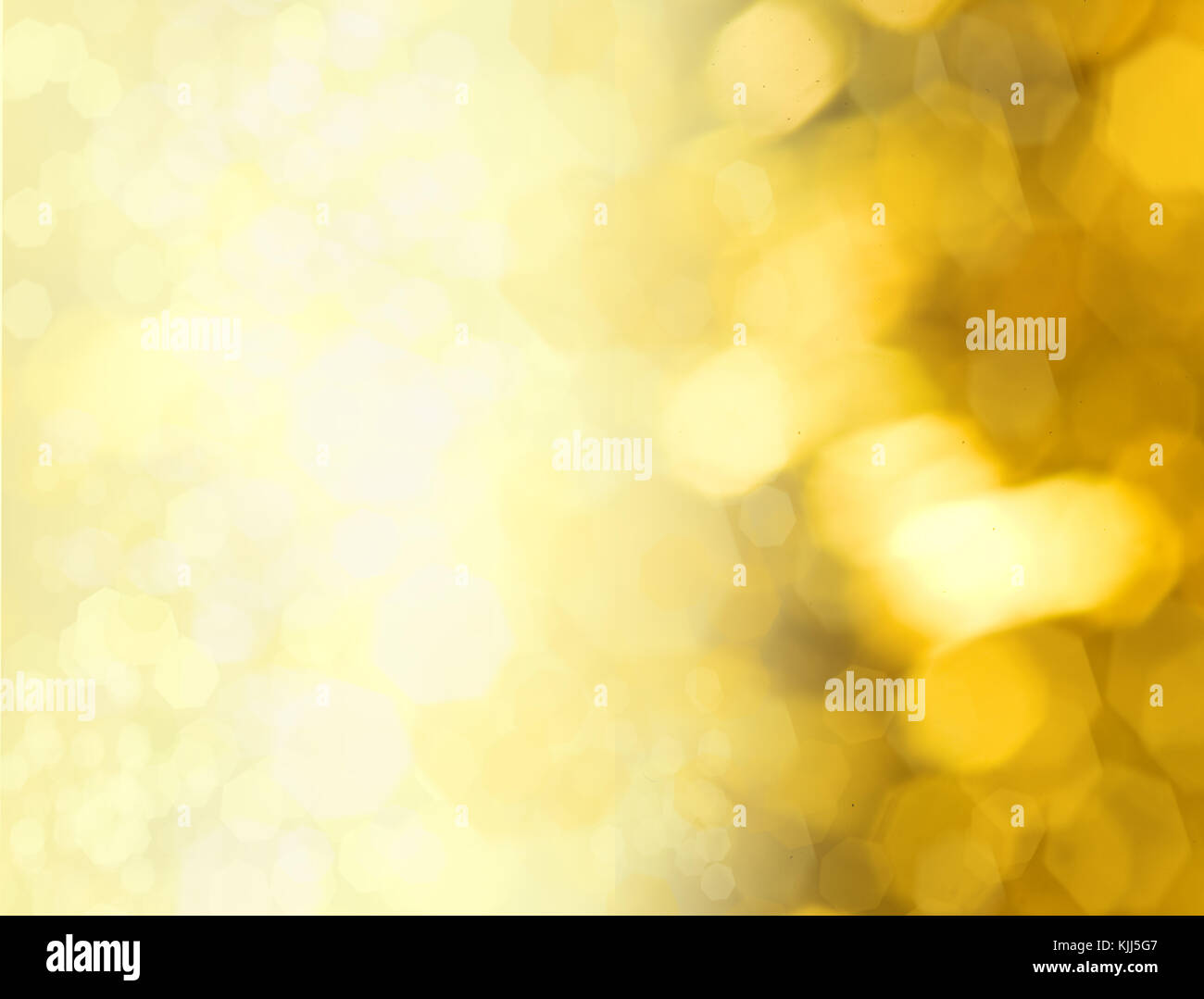 gold christmas background with bokeh lights Stock Photo - Alamy