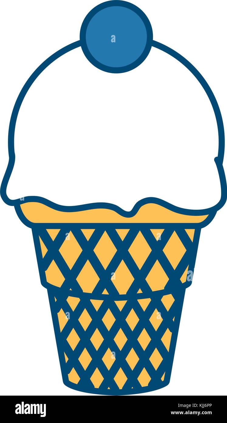Ice cream cone Stock Vector Image & Art - Alamy
