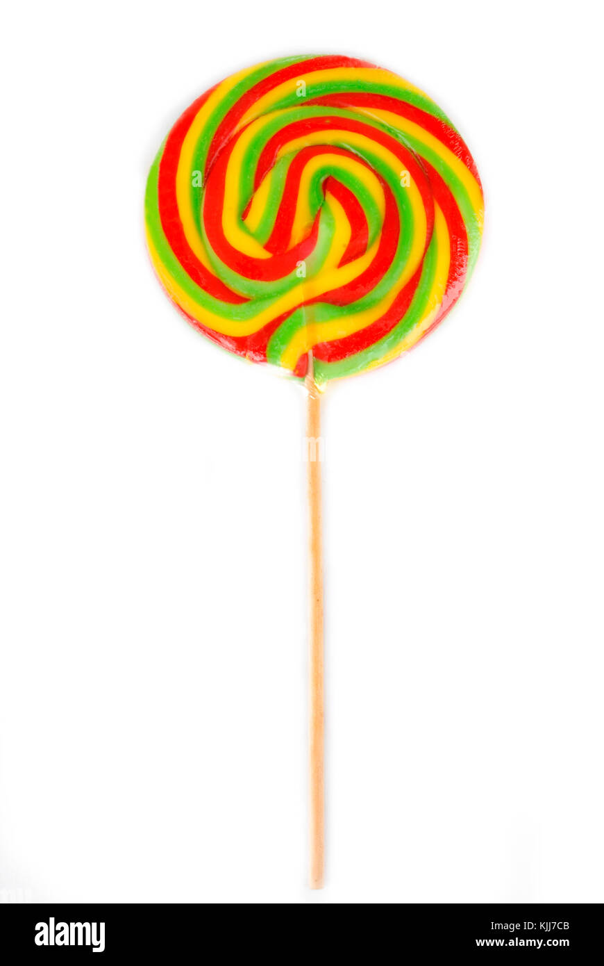 candy lollipop isolated in white Stock Photo Alamy