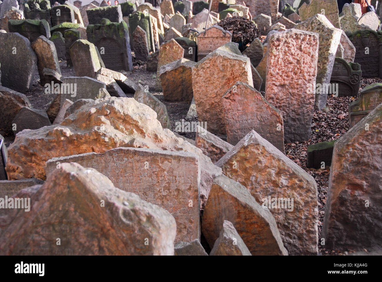 Headstones old jewish cemetery hi-res stock photography and images - Alamy