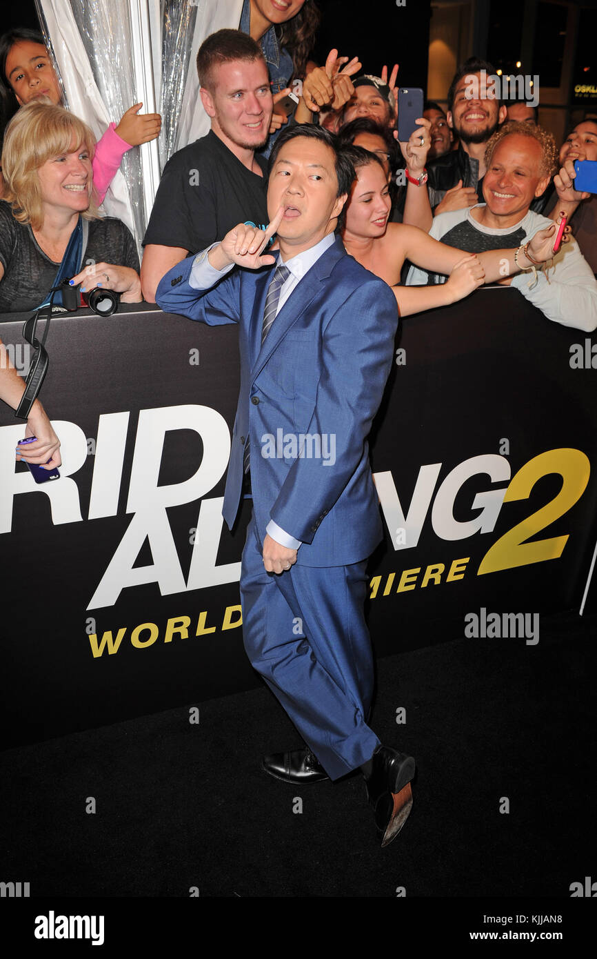 MIAMI BEACH, FL JANUARY 06 Ken Jeong attends World Premiere Of 'Ride