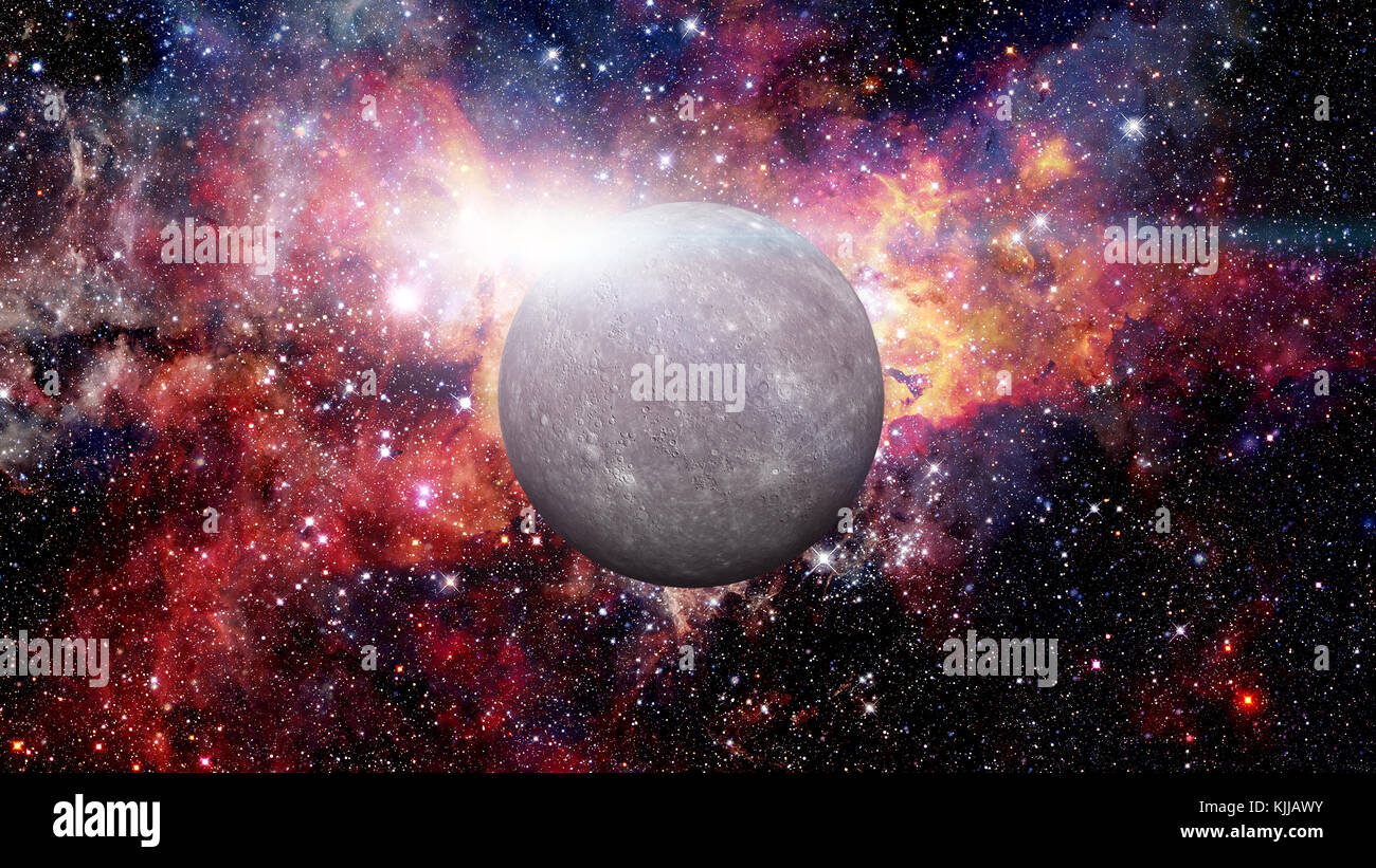 Mercury. Elements of this image furnished by NASA Stock Photo