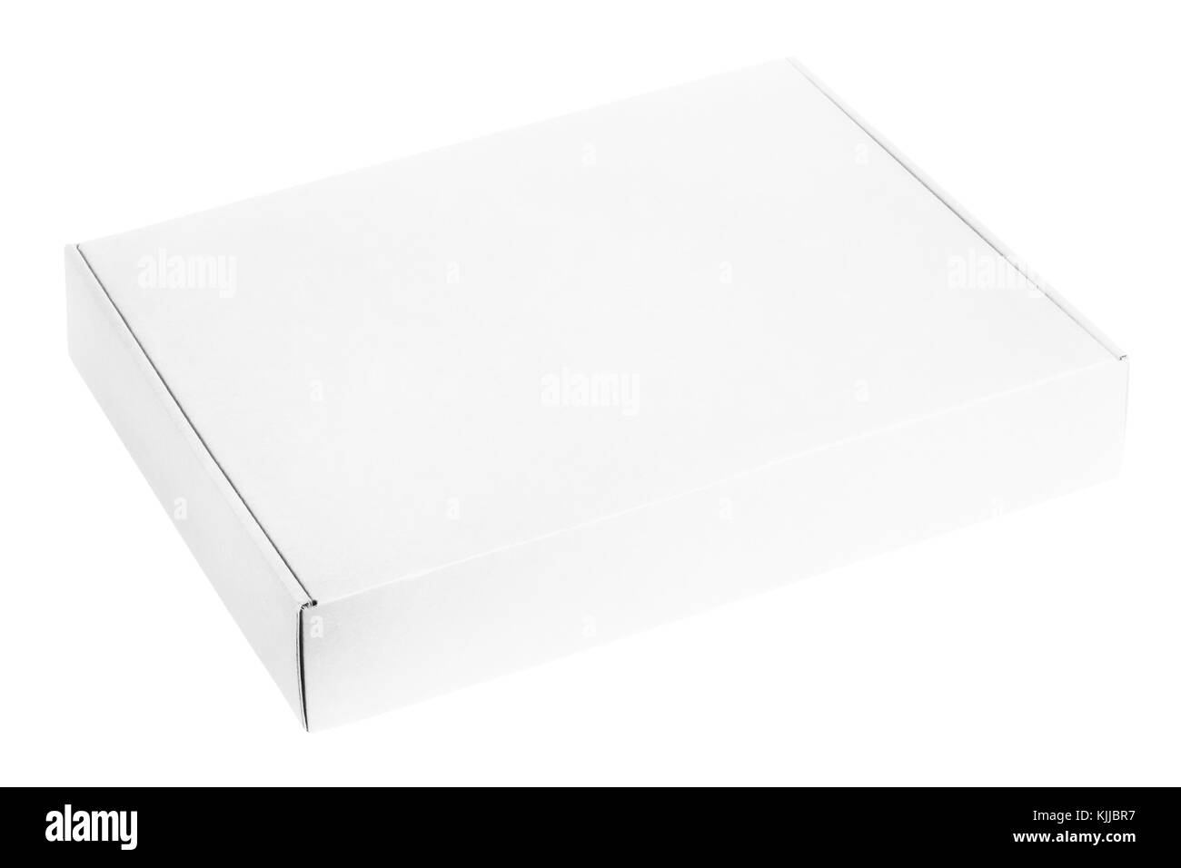 Blank cardboard box package Stock Photo Alamy