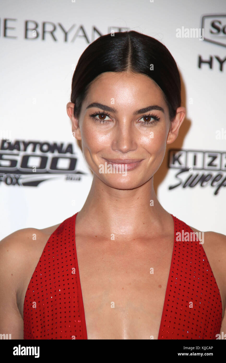 Model Lily Aldridge attends the 2016 Sports Illustrated Swimsuit