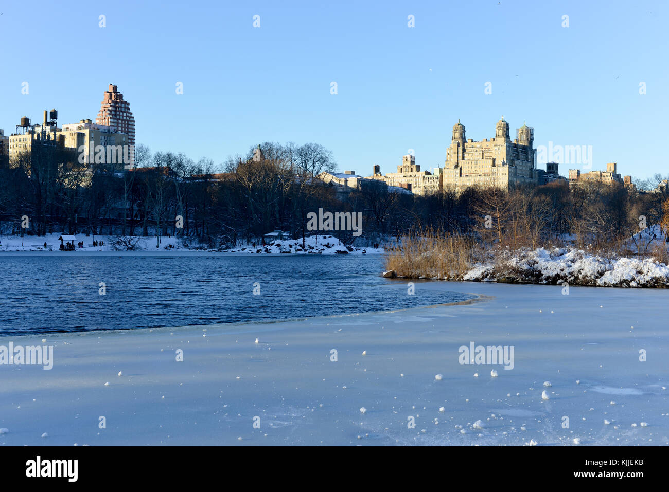 New York City luxury, skyscraper apartments near Central Park in the