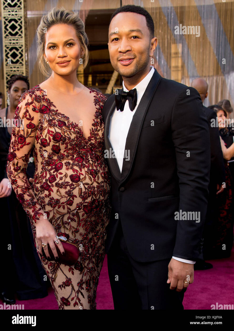 Hollywood Ca February 28 John Legend And Wife Chrissy Teigen Attends The 88th Annual Academy Awards At Hollywood Highland Center On February 28 2016 In Hollywood California People John Legend
