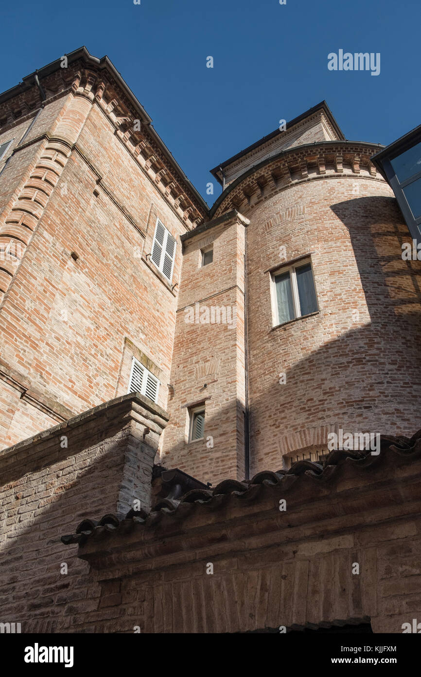Monte San Giusto (Macerata, Marches, Italy): historic town Stock Photo