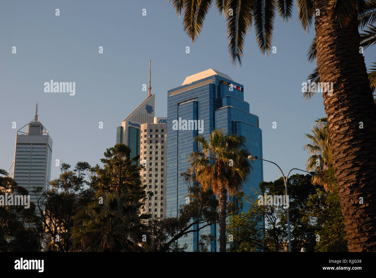 Perth Tall Building City Of Perth Tall Office Buildings High Resolution Stock Photography ...