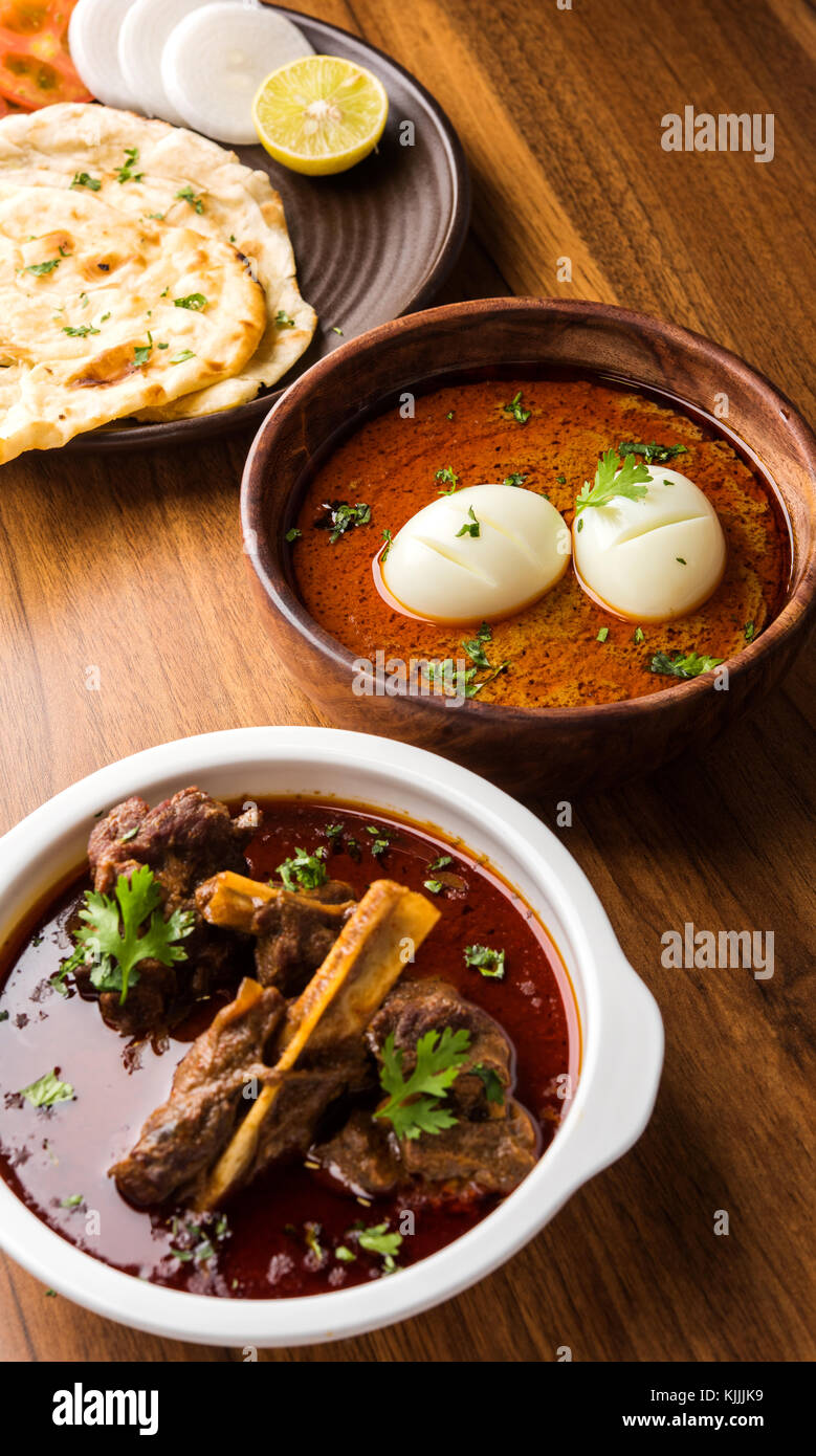 Anda Curry or Egg Curry or Egg masala gravy, indian spicy food or