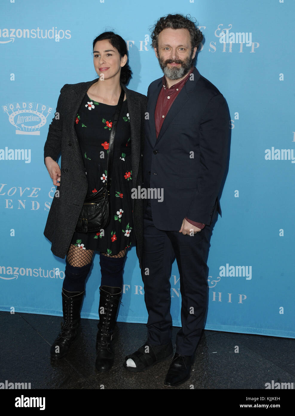 LOS ANGELES, CA - MAY 03: Sarah Silverman, Michael Sheen attends the ...